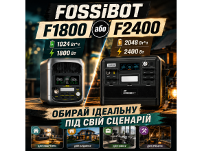 FOSSiBOT F1800 vs F2400: какую зарядную станцию ​​выбрать для квартиры, дома и работы?