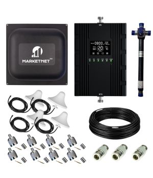 Купити комплект Lintratek AA20 Outdoor Ultra для посилення GSM, 3G та 4G LTE у будинку, офісі, на складі чи виробництві✅ Репітер на 5 діапазонів, зовнішня антена 19 dBi та 4 внутрішні антени ✅  Доставка по Україні ⏩ Запоріжжя, Київ, Харків, Львів
