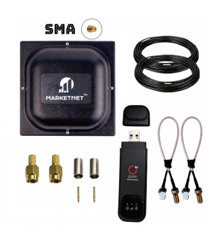 Купити комплект 4G роутер Olax F95 + антена Marketnet MIMO T800 SMA 2×21 dBi для стабільного LTE-інтернету✅ Швидкість до 150 Мбіт/с, MIMO 2×2✅ Частоти 900/1800/2100/2600 МГц, Wi-Fi 2,4/5,8 ГГц✅  Робота до 25 км від БС✅ Доставка по Україні ⏩