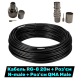 Комплект RG-8 50 Ом 20 м с разъемами N-male и QMA-male для подключения антенн, SDR, репитеров, систем РЭБ и БПЛА✔️Двойное экранирование, минимальные потери сигнала, готов к монтажу✔️ Доставка по Украине ⏩ Запорожье, Киев, Чернигов