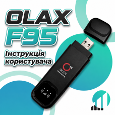 4G USB модем з Wi-Fi модулем OLAX F95: инструкция пользователя