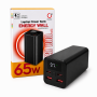 Мощный Power Bank 20000 мАг 65W с поддержкой PD и быстрой зарядкой до 100W через Type-C⚡ Идеальный внешний аккумулятор для ноутбука, смартфона и планшета⚡Купить повербанк 65 Вт для работы и путешествий с доставкой по Украине ⏩-photo-2