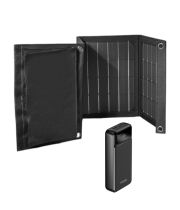 Комплект Сонячна панель Portable Choetech 22W + Power bank X-power SI20A4QL 20000 mAh 22.5W Комплект сонячна панель Choetech 22W + повербанк 20000 мАг – автономне живлення гаджетів⚡ Портативна сонячна батарея з ККД до 23% + швидка зарядка 22.5W⚡ Для подорожей, кемпінгу та блекаутів ✔️ Доставка по Україні ⏩ Запоріжжя, Київ