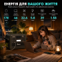 Зарядная станция Fossibot F2400 купить в Украине ✔️LiFePO4 аккумулятор, функция ИБП, чистая синусоида, MPPT, быстрая зарядка и поддержка солнечных панелей✔️Надежное резервное питание для дома, работы и путешествий⚡ Доставка по Украине ⏩ Киев, Запорожье-photo-10