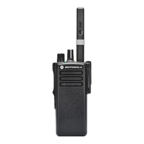 Motorola DP4400e UHF AES-256 ✔️ Профессиональная DMR радиостанция с диапазоном 403–527 МГц, мощностью 4 Вт и защитой IP68 ✔️ 32 канала, шифрование AES-256, цифровой и аналоговый режимы работы ✔️ Дальность связи до 25 км ✔️ Купить рацию с доставкой по Укра